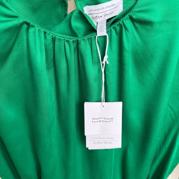 NWT & other Stories Green Dress in Size 6 - Picture 12 of 17